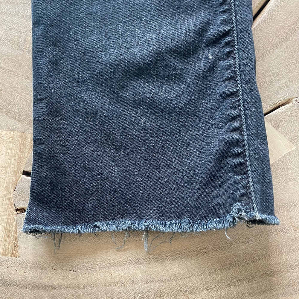 MOTHER Dark Blue Ankle Jeans - Picture 4 of 7